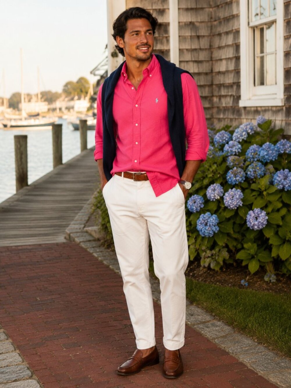 Ralph Lauren Pink Oxford Button Down Shirt M Classic Pony Logo